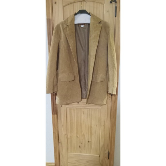 Haband Lion’s Den Men Genuine‎ Leather 100% Polyester Linsing Size L Dry Cleaned